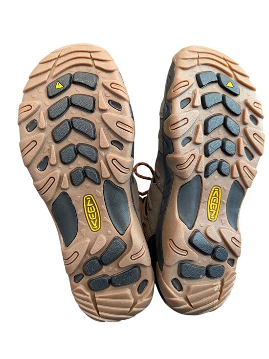 Keen Mens Waterproof Hiking Boots Size 9 Gray & Black Rugged Outdoor Footwear main image 5